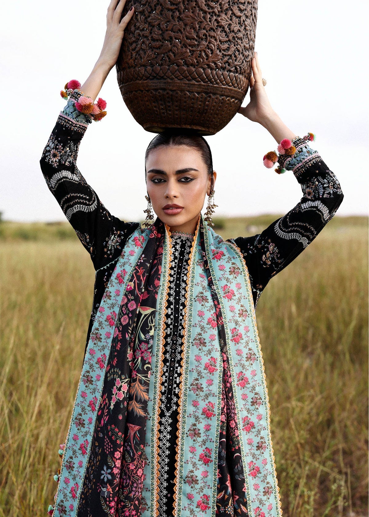 Hussain Rehar | Khaddar 25 | Malika by Hussain Rehar - Designer Dress - Type : Ladies Clothes - Available at Libayah - 100% Original 