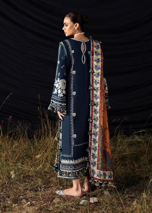 Hussain Rehar | Khaddar 25 | Chashm-e-Bahr by Hussain Rehar - Designer Dress - Type : Ladies Clothes - Available at Libayah - 100% Original 