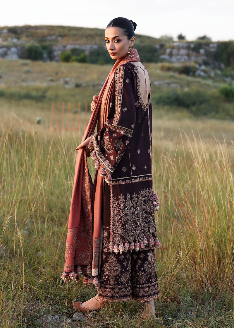 Hussain Rehar | Khaddar 25 | Nazneen by Hussain Rehar - Designer Dress - Type : Ladies Clothes - Available at Libayah - 100% Original 