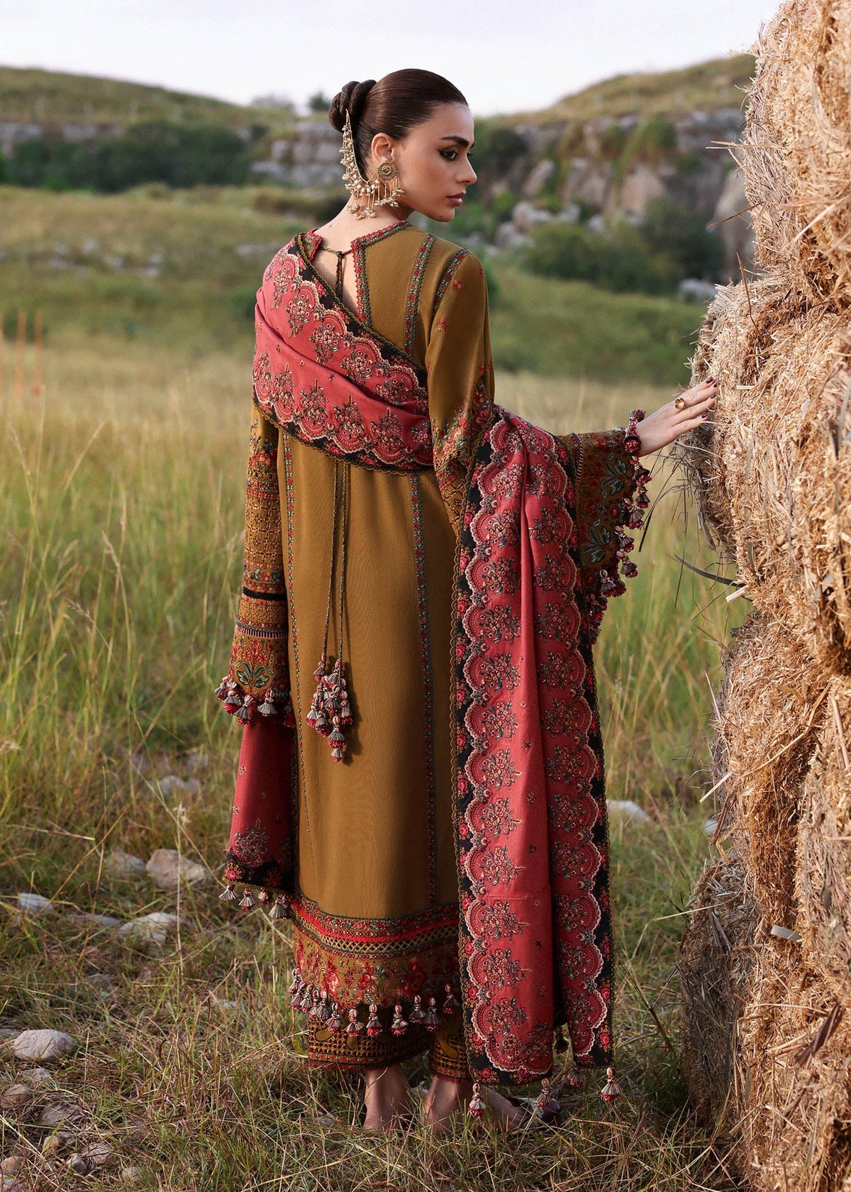 Hussain Rehar | Khaddar 25 | Gitiara by Hussain Rehar - Designer Dress - Type : Ladies Clothes - Available at Libayah - 100% Original 
