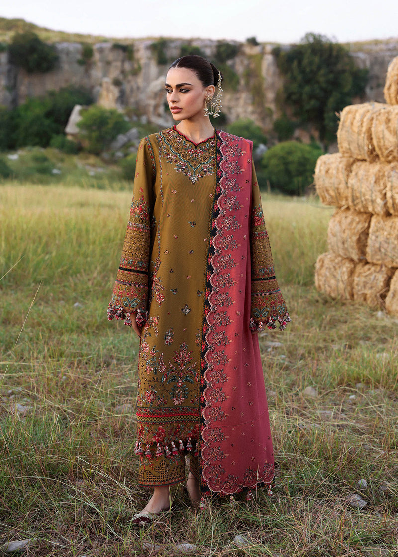 Hussain Rehar | Khaddar 25 | Gitiara by Hussain Rehar - Designer Dress - Type : Ladies Clothes - Available at Libayah - 100% Original 