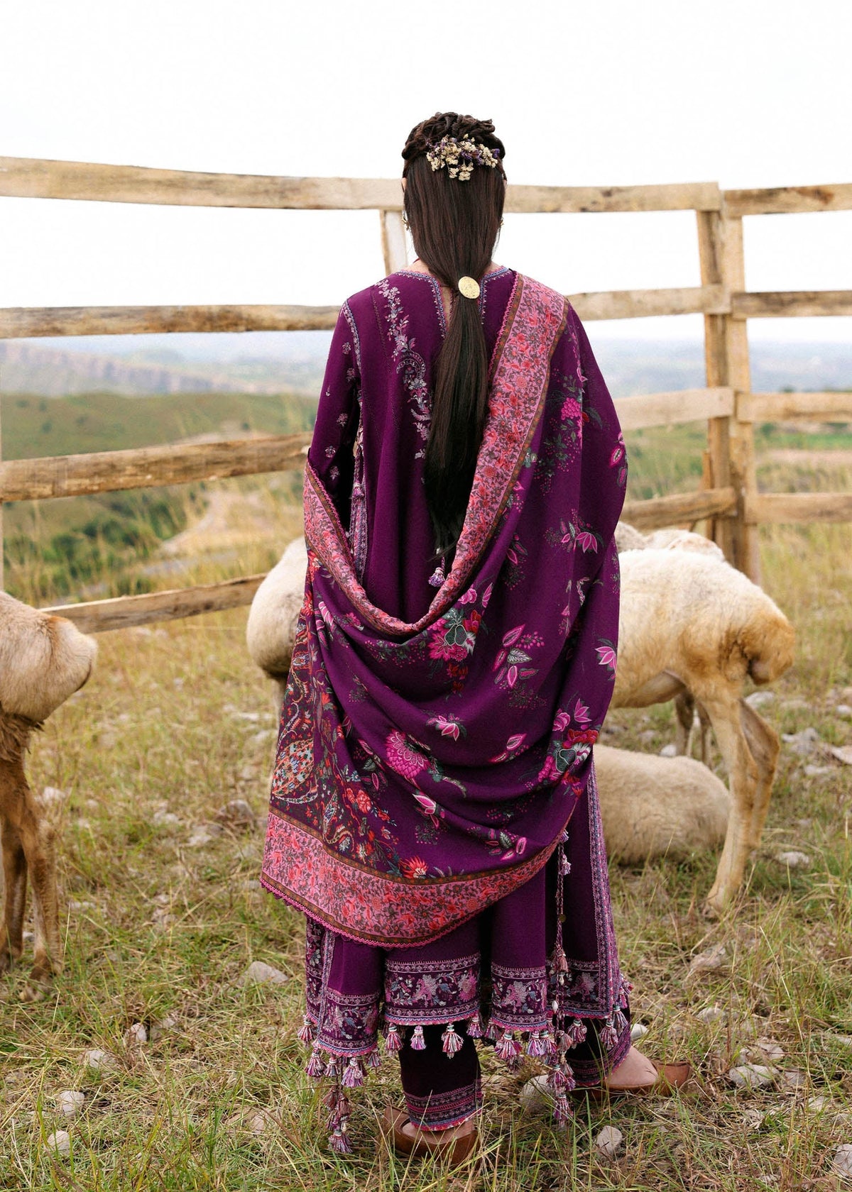 Hussain Rehar | Khaddar 25 | Jamni by Hussain Rehar - Designer Dress - Type : Ladies Clothes - Available at Libayah - 100% Original 