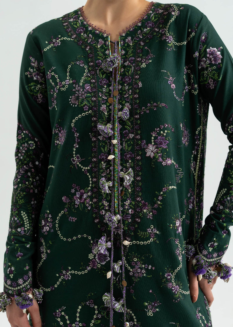 Hussain Rehar | Khaddar 25 | Gulbasi by Hussain Rehar - Designer Dress - Type : Ladies Clothes - Available at Libayah - 100% Original 