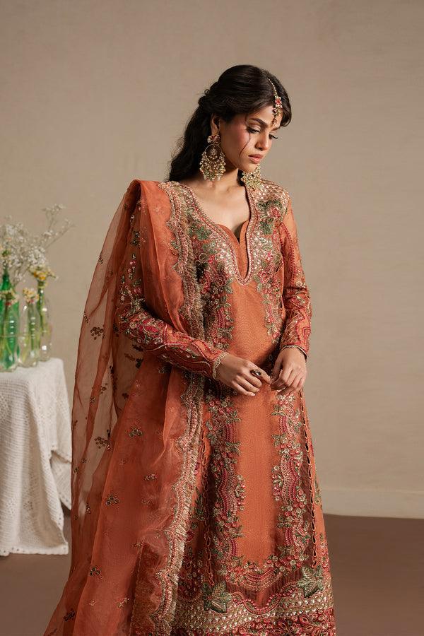 Ayzel | Qurbat Silk Festive 26 | Sahaara by Ayzel - Designer Dress  - Type : Ladies Clothes - Available at Libayah - 100% Original 