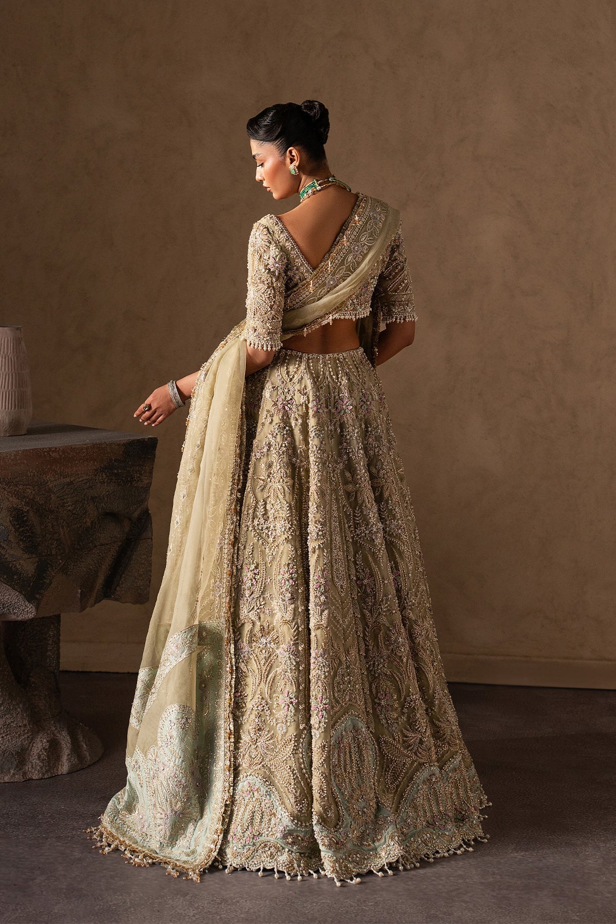 Afrozeh | The Brides 26 | Evline by Afrozeh - Designer Dress  - Type : Ladies Clothes - Available at Libayah - 100% Original 