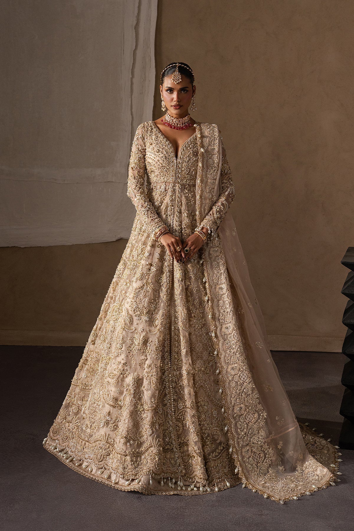 Afrozeh | The Brides 26 | Catarine by Afrozeh - Designer Dress  - Type : Ladies Clothes - Available at Libayah - 100% Original 