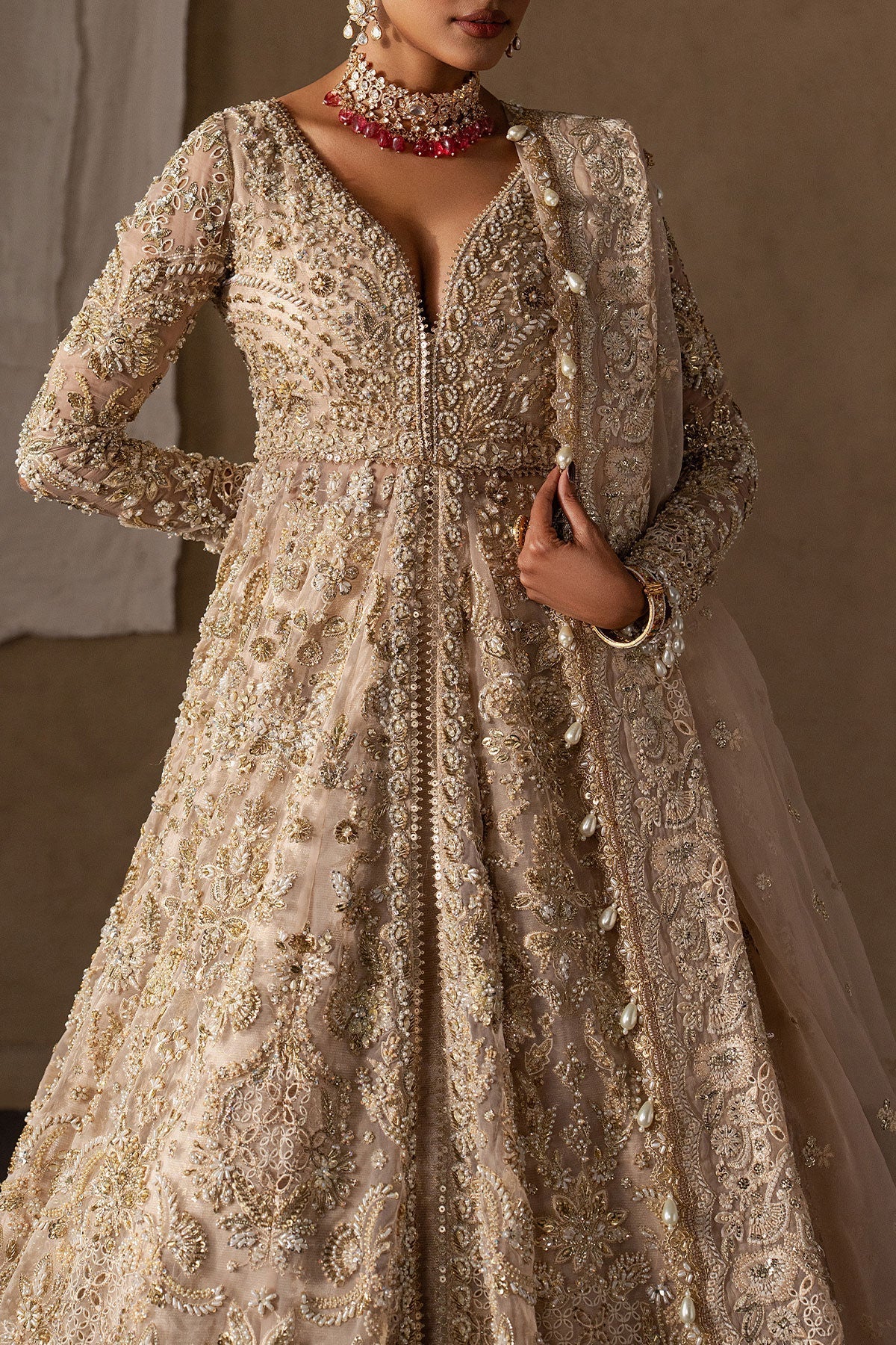 Afrozeh | The Brides 26 | Catarine by Afrozeh - Designer Dress  - Type : Ladies Clothes - Available at Libayah - 100% Original 