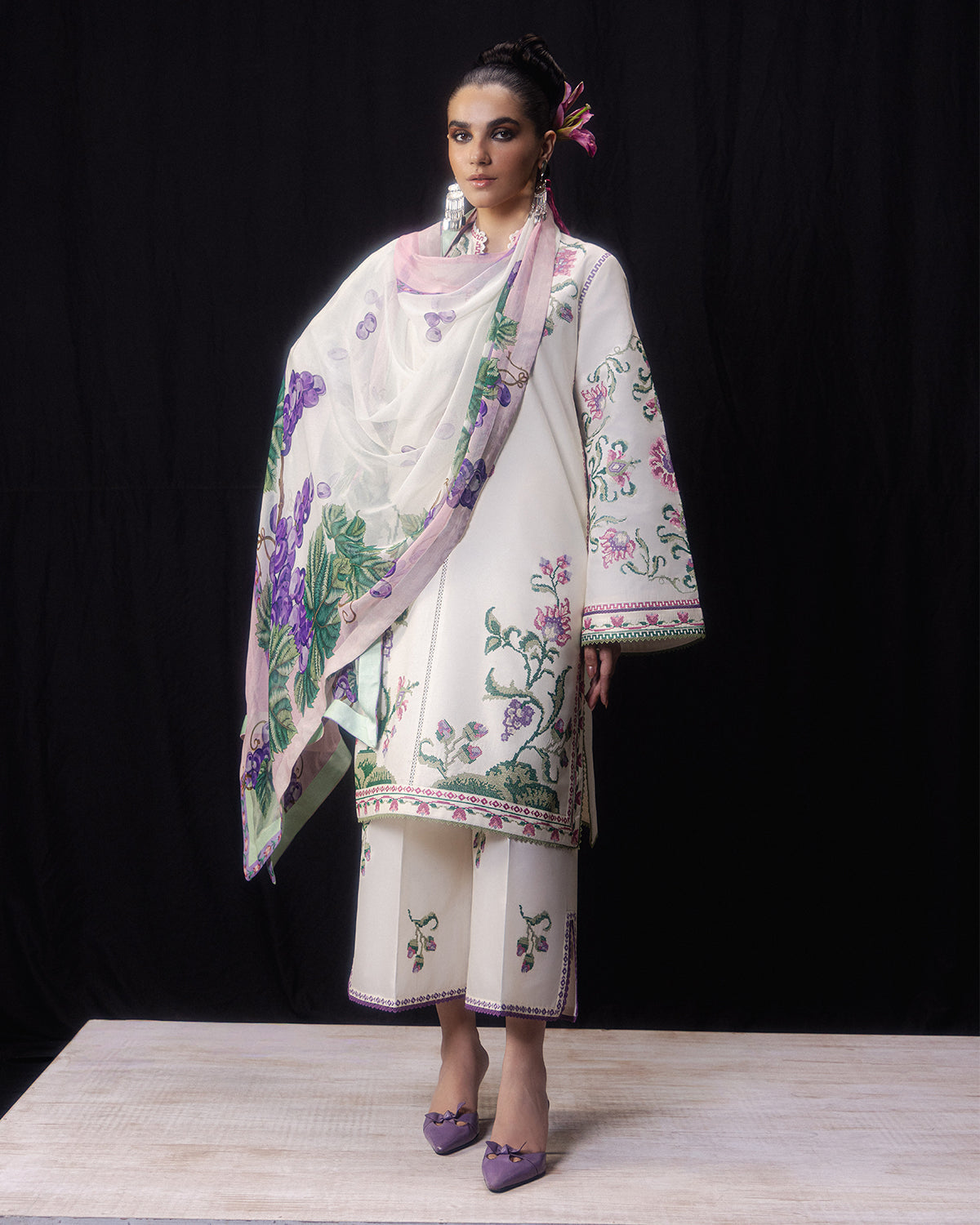 Jugnu | Pret SS26 | Nuri by Jugnu - Designer Dress  - Type : Ladies Clothes - Available at Libayah - 100% Original 