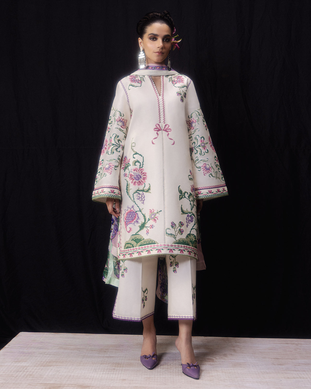 Jugnu | Pret SS26 | Nuri by Jugnu - Designer Dress  - Type : Ladies Clothes - Available at Libayah - 100% Original 