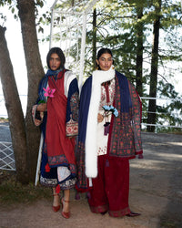 Jugnu | Winter Edit 24 | ROUGE by Jugnu - Designer Dress - Type: Ladies Clothes - Available at Libayah - 100% Original