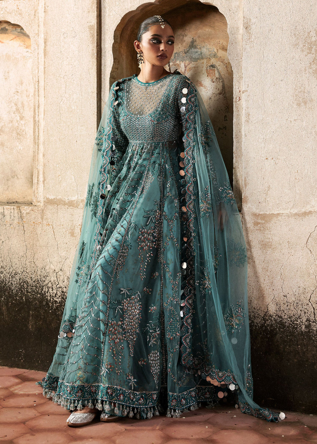 Hussain Rehar | Mussarat Festive 25 | Nagma by Hussain Rehar - Designer Dress  - Type : Ladies Clothes - Available at Libayah - 100% Original 