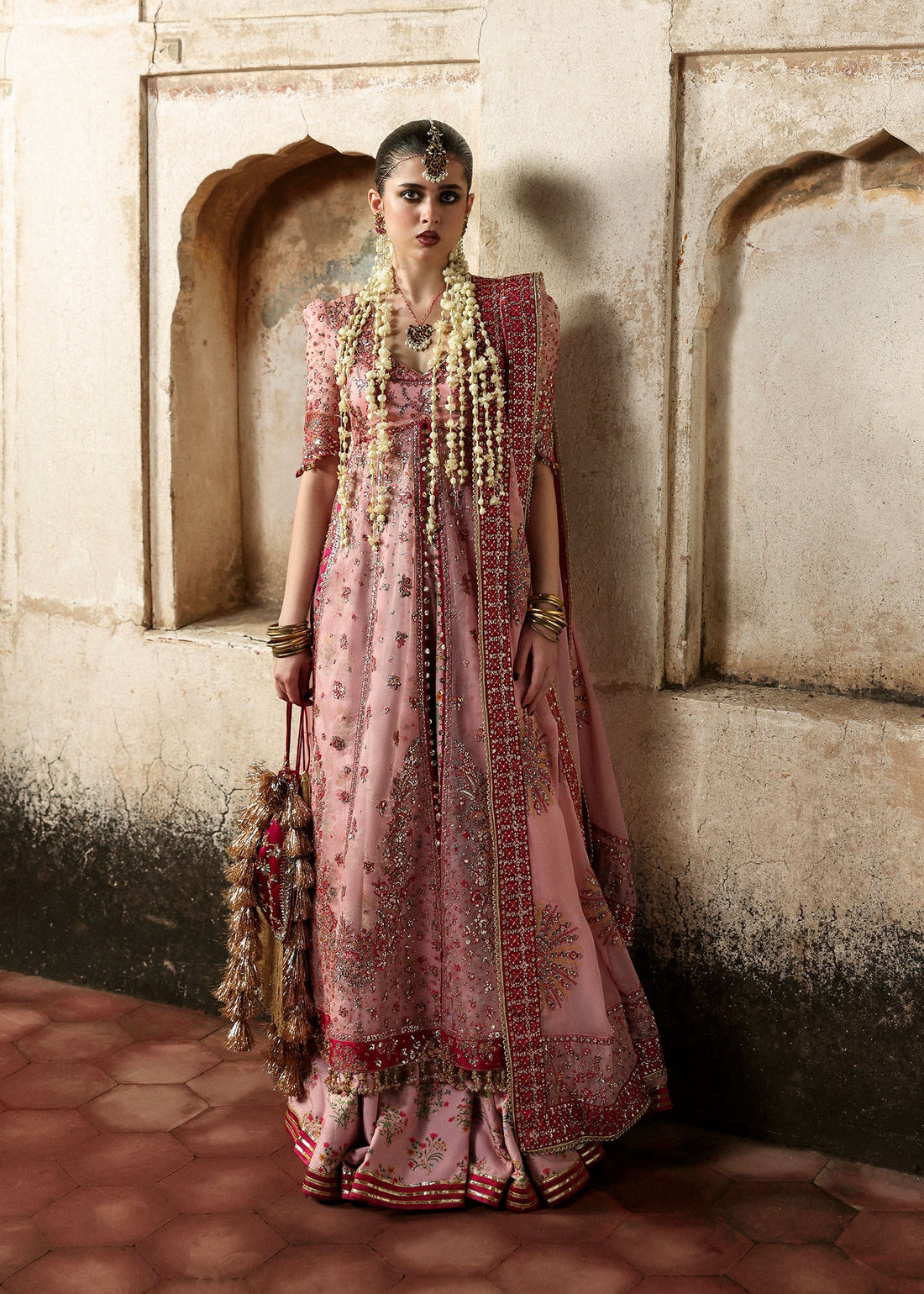 Hussain Rehar | Mussarat Festive 25 | Roshanara by Hussain Rehar - Designer Dress  - Type : Ladies Clothes - Available at Libayah - 100% Original 