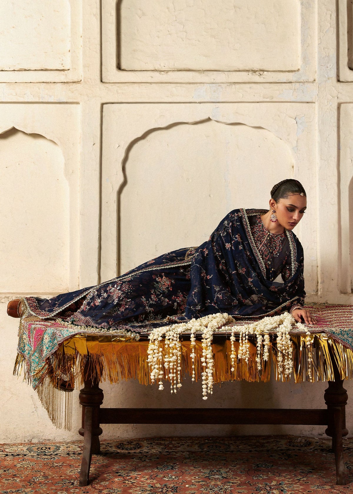 Hussain Rehar | Mussarat Festive 25 | Rabab by Hussain Rehar - Designer Dress  - Type : Ladies Clothes - Available at Libayah - 100% Original 