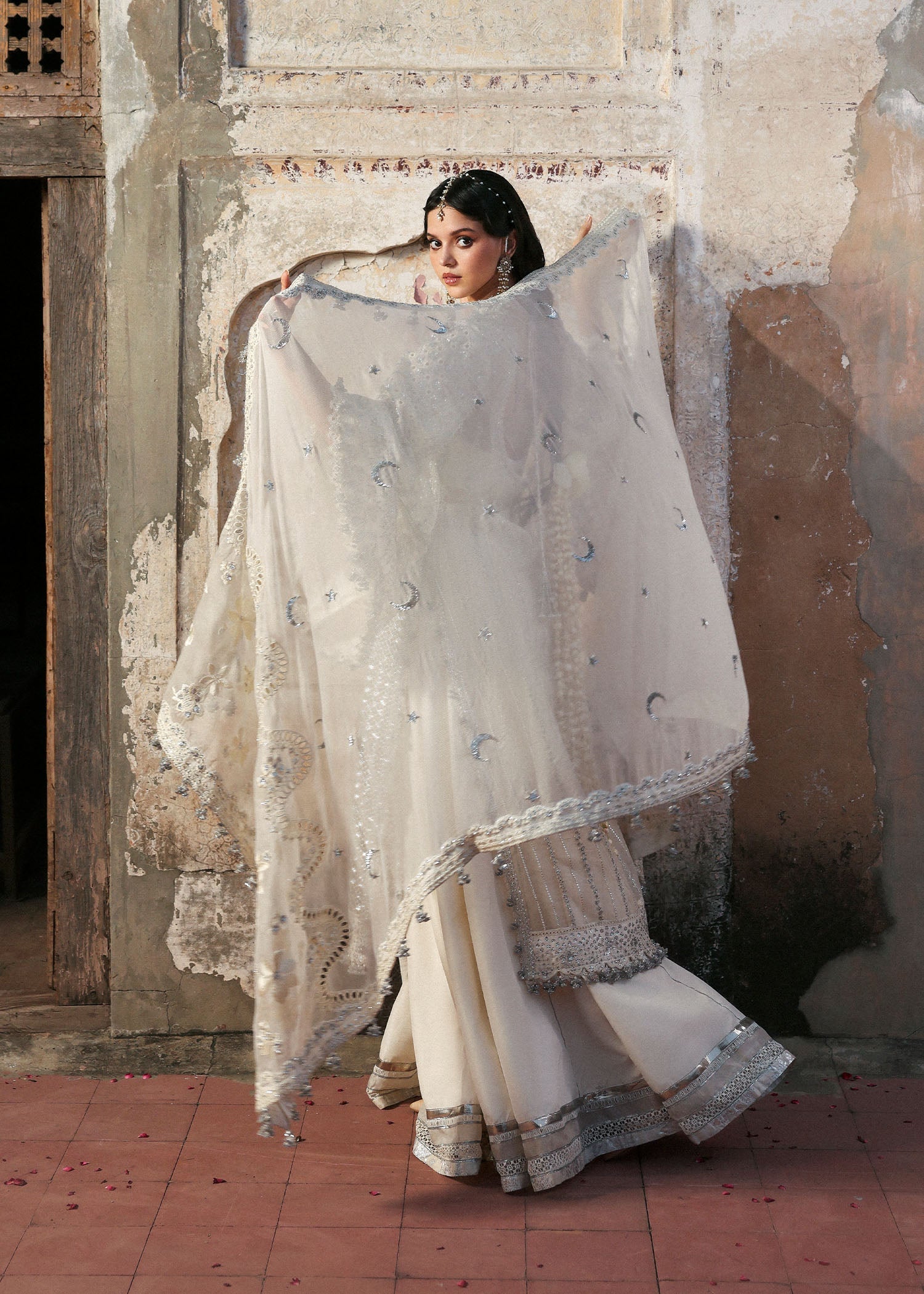 Hussain Rehar | Mussarat Festive 25 | Sitara by Hussain Rehar - Designer Dress  - Type : Ladies Clothes - Available at Libayah - 100% Original 