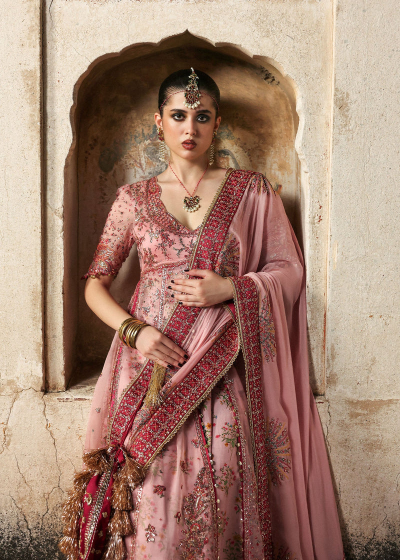 Hussain Rehar | Mussarat Festive 25 | Roshanara by Hussain Rehar - Designer Dress  - Type : Ladies Clothes - Available at Libayah - 100% Original 