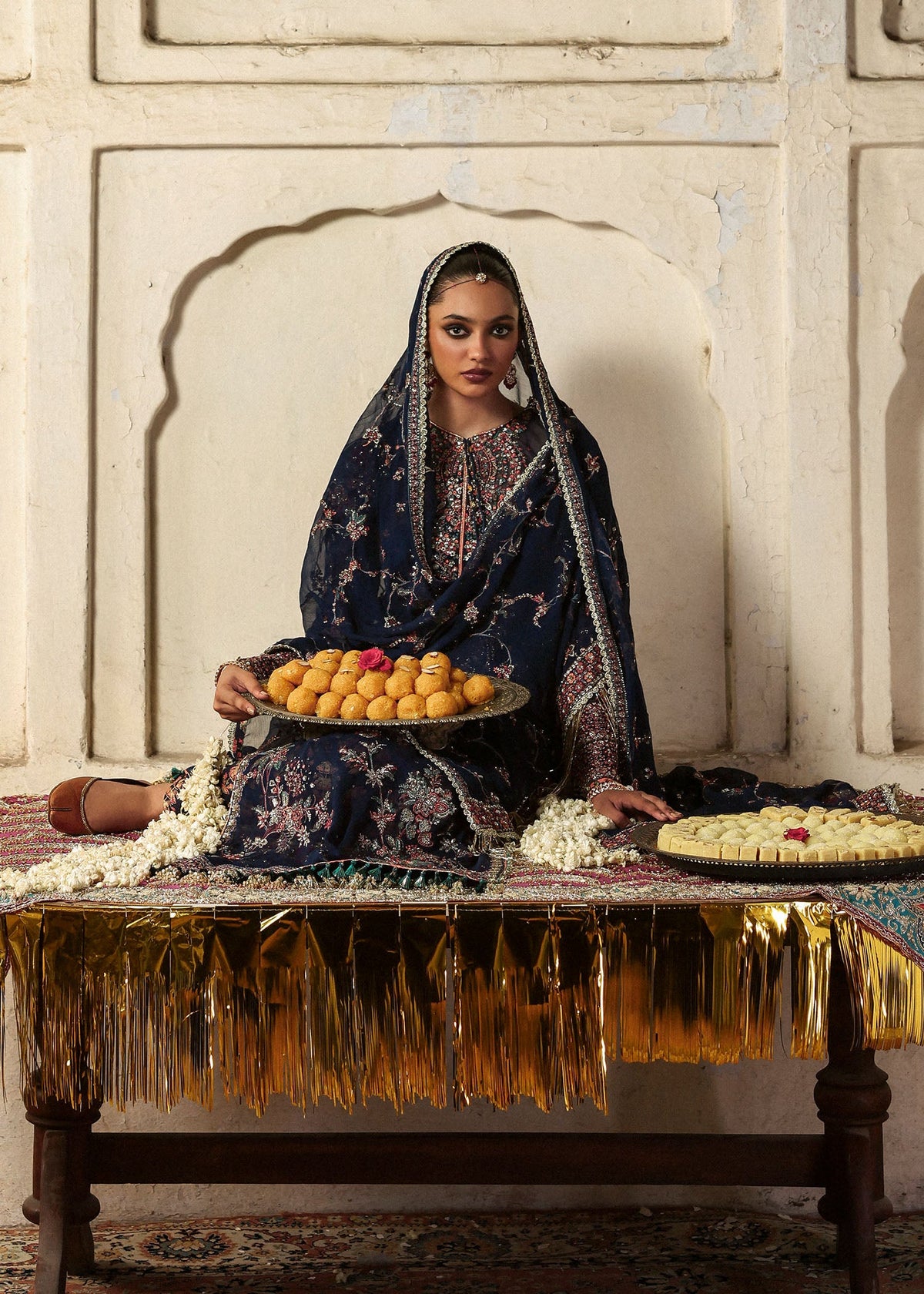 Hussain Rehar | Mussarat Festive 25 | Rabab by Hussain Rehar - Designer Dress  - Type : Ladies Clothes - Available at Libayah - 100% Original 