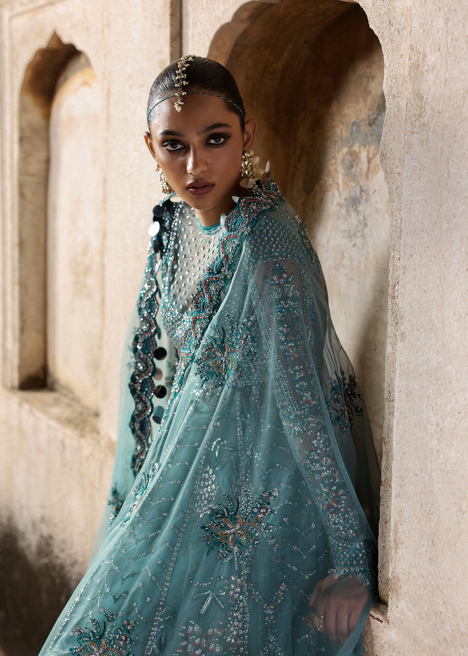 Hussain Rehar | Mussarat Festive 25 | Nagma by Hussain Rehar - Designer Dress  - Type : Ladies Clothes - Available at Libayah - 100% Original 