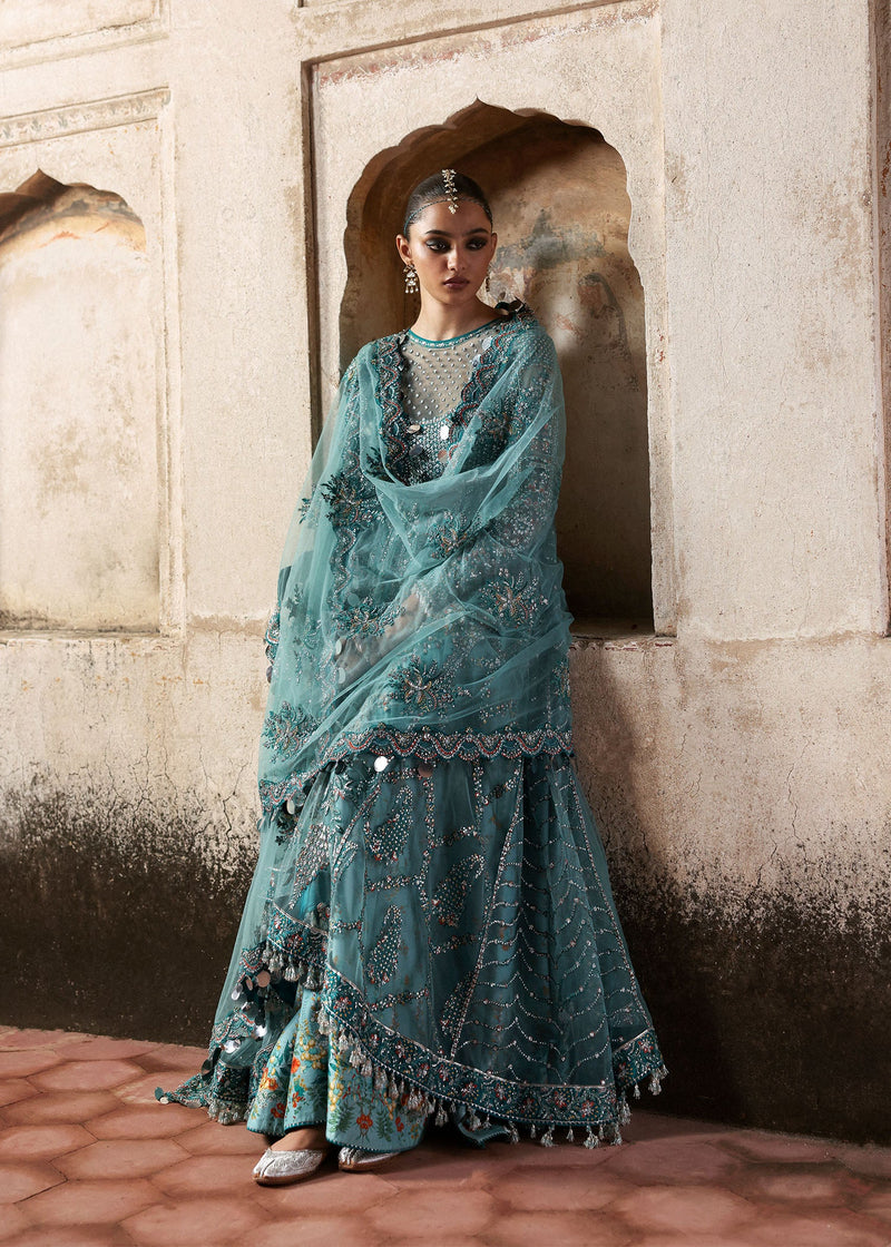 Hussain Rehar | Mussarat Festive 25 | Nagma by Hussain Rehar - Designer Dress  - Type : Ladies Clothes - Available at Libayah - 100% Original 