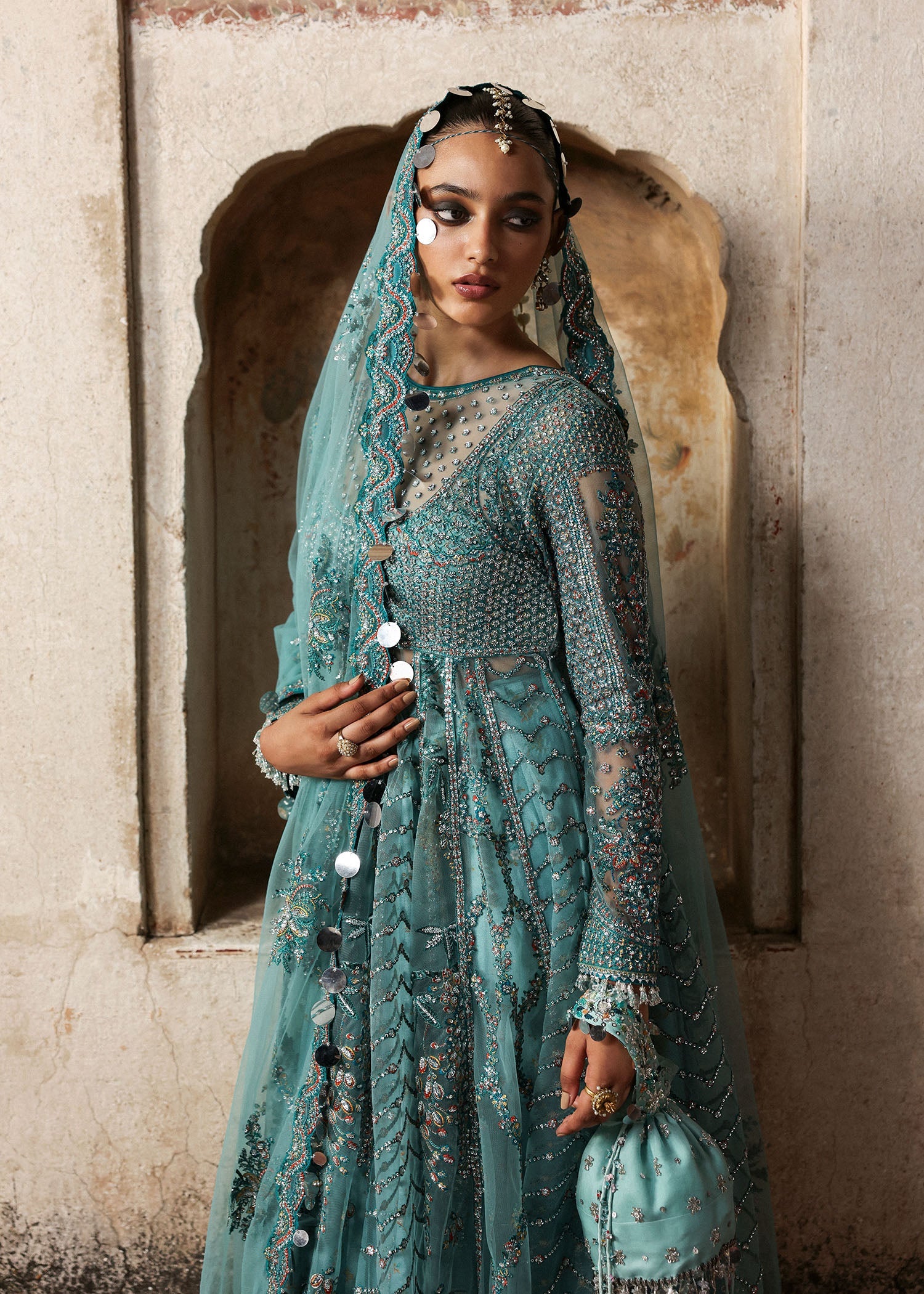 Hussain Rehar | Mussarat Festive 25 | Nagma by Hussain Rehar - Designer Dress  - Type : Ladies Clothes - Available at Libayah - 100% Original 