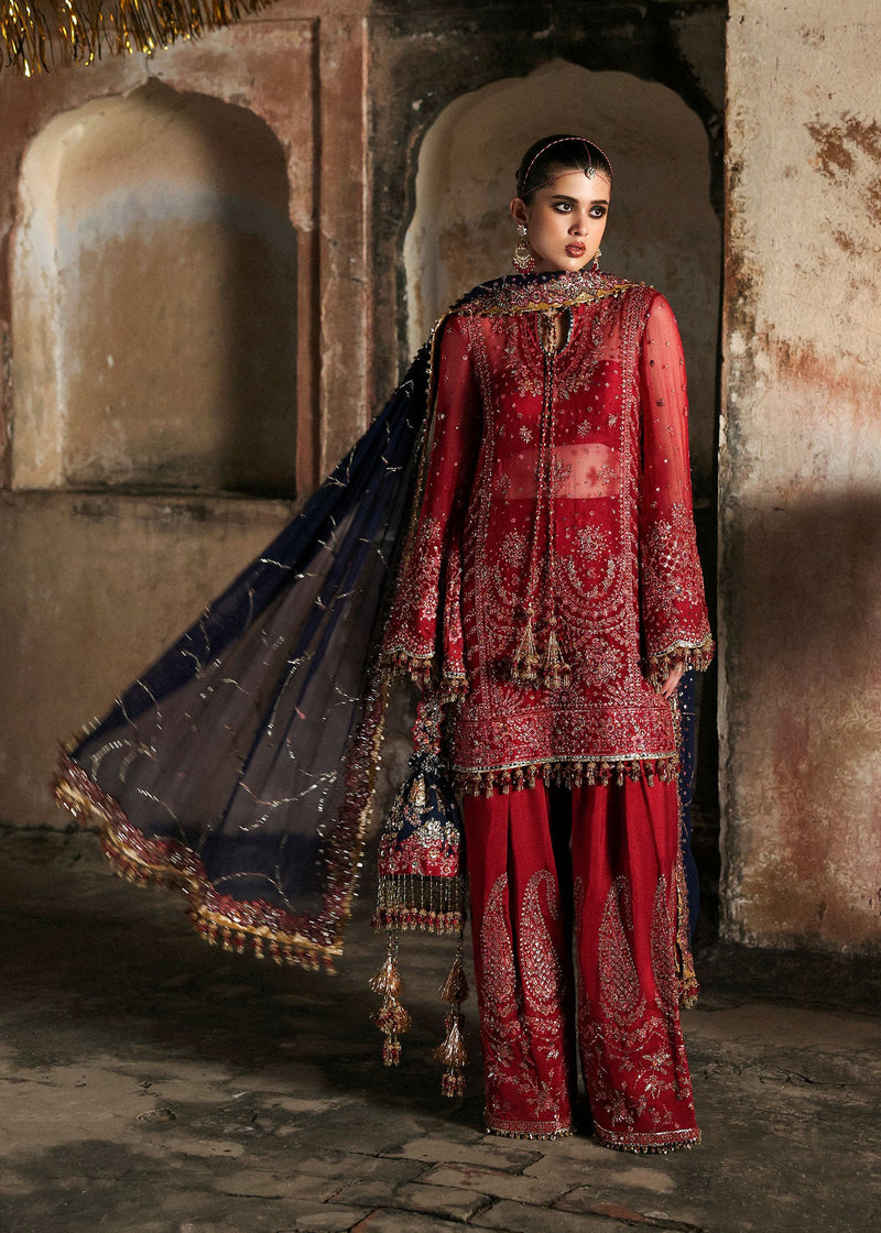 Hussain Rehar | Mussarat Festive 25 | Shahrbano by Hussain Rehar - Designer Dress  - Type : Ladies Clothes - Available at Libayah - 100% Original 