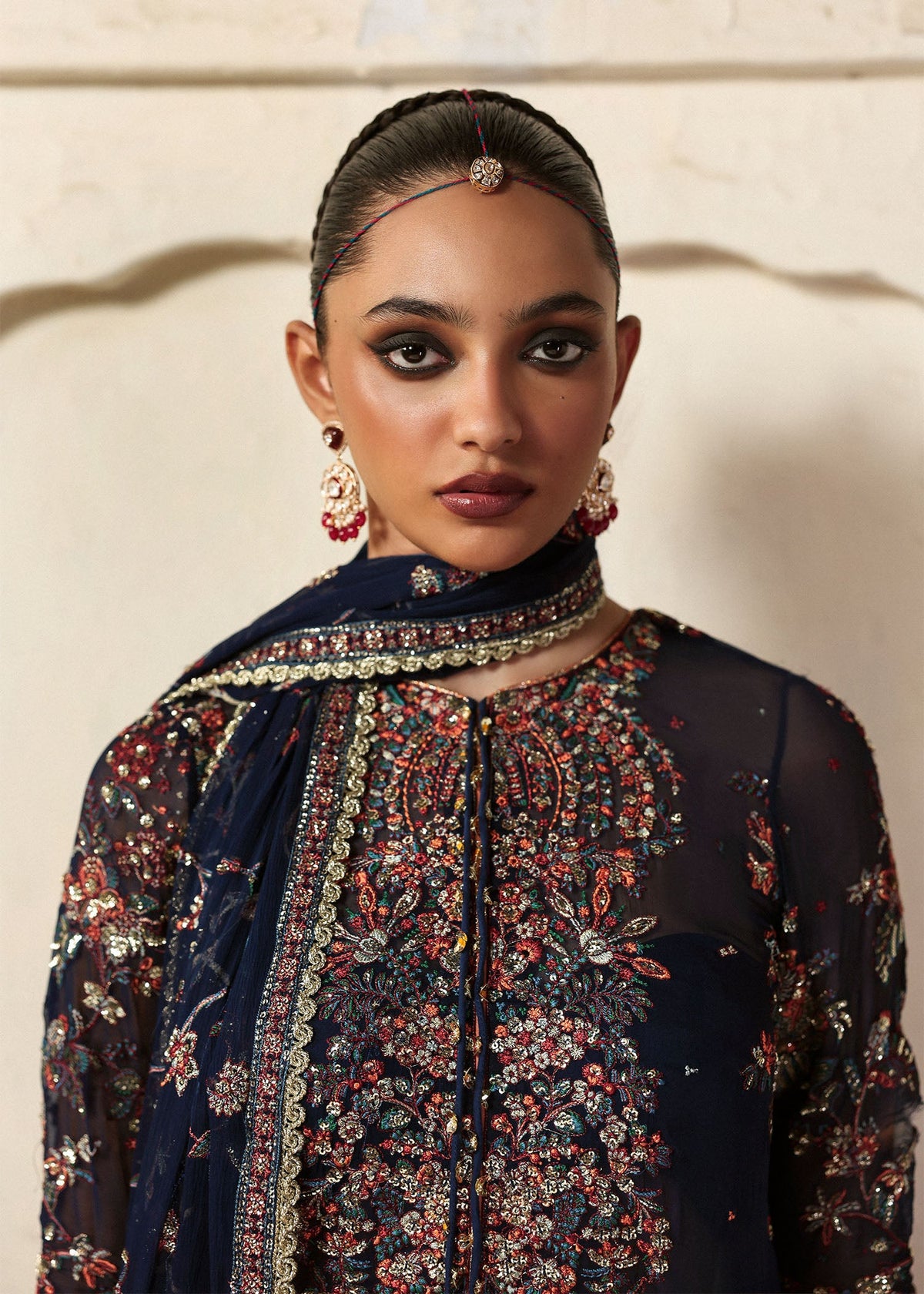 Hussain Rehar | Mussarat Festive 25 | Rabab by Hussain Rehar - Designer Dress  - Type : Ladies Clothes - Available at Libayah - 100% Original 