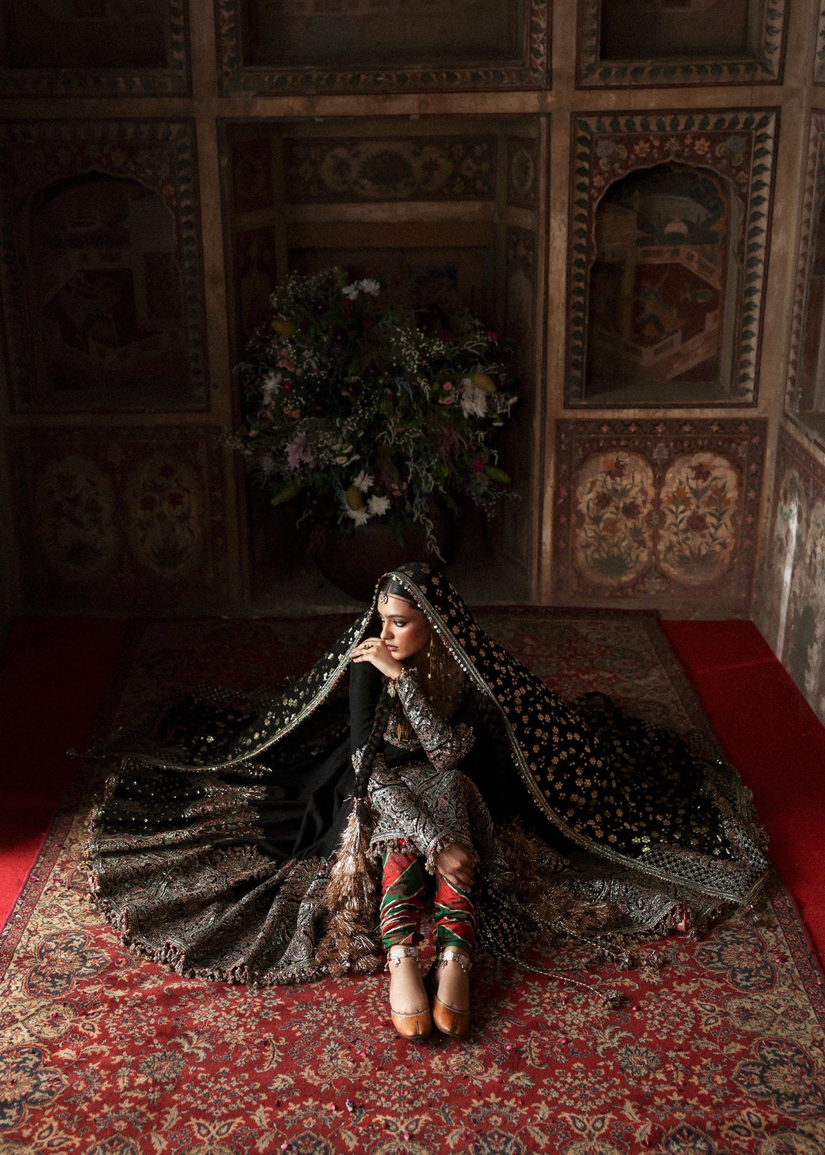 Hussain Rehar | Mussarat Festive 25 | Noor Jehan by Hussain Rehar - Designer Dress  - Type : Ladies Clothes - Available at Libayah - 100% Original 