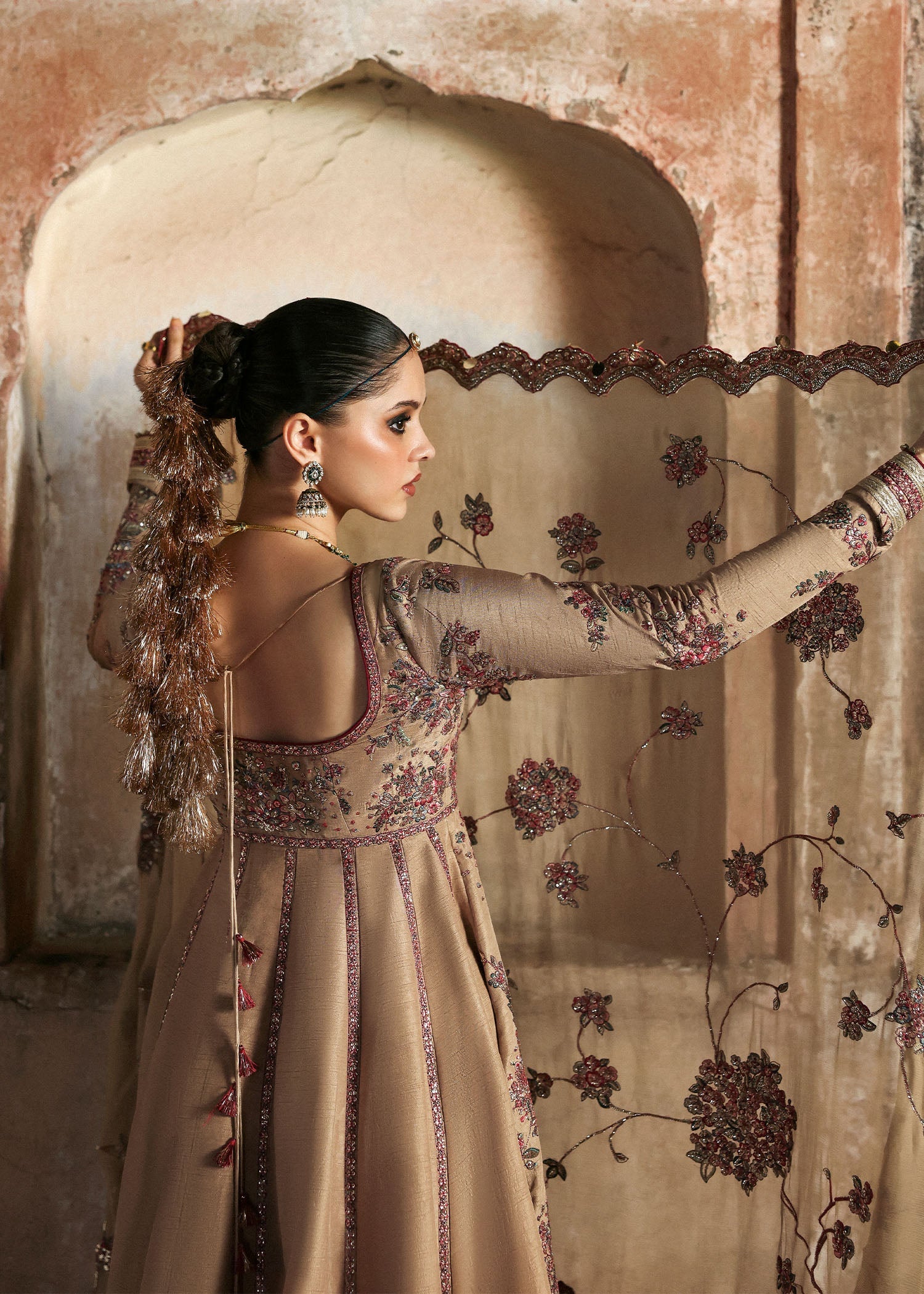 Hussain Rehar | Mussarat Festive 25 | Mahvash by Hussain Rehar - Designer Dress  - Type : Ladies Clothes - Available at Libayah - 100% Original 