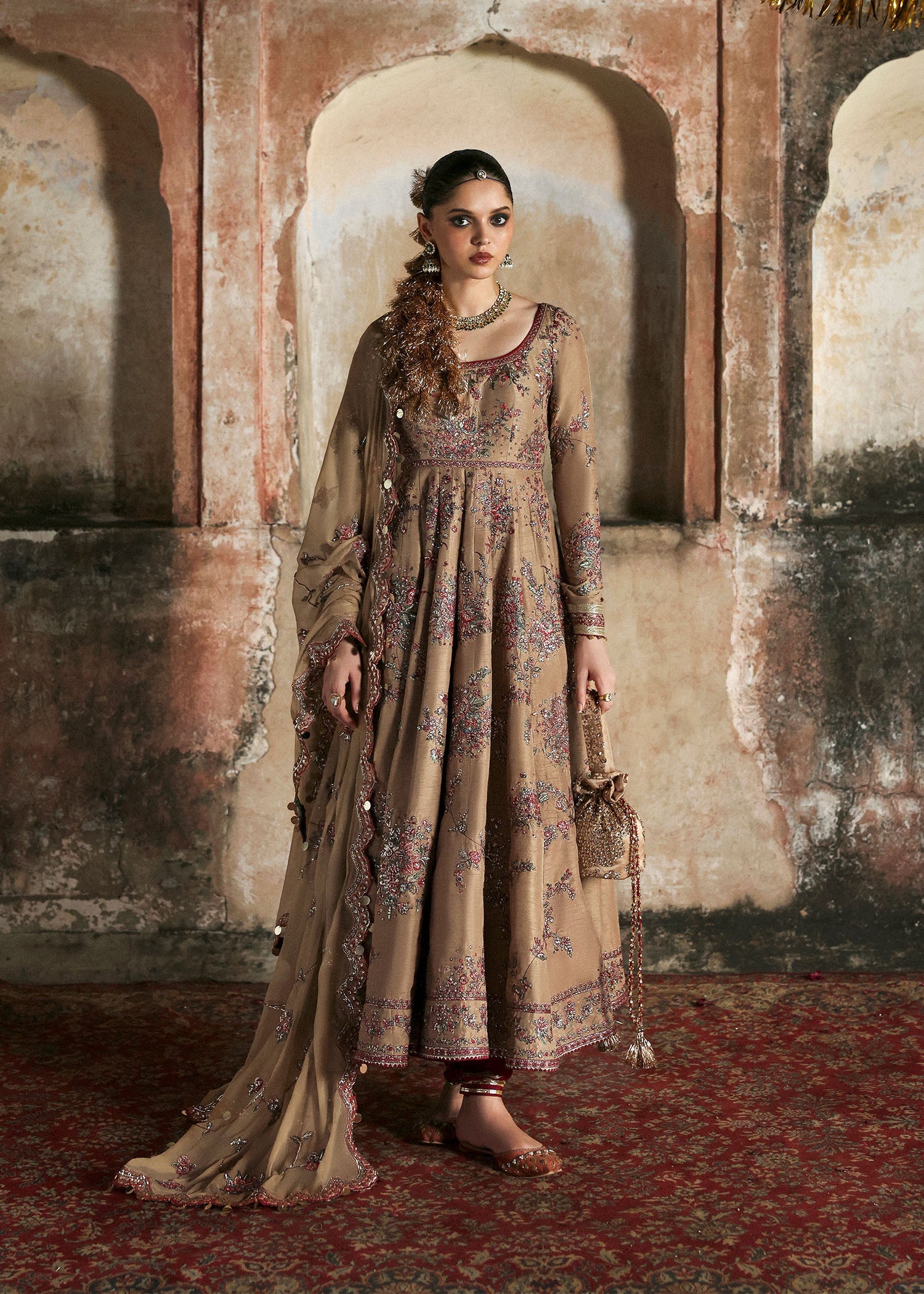 Hussain Rehar | Mussarat Festive 25 | Mahvash by Hussain Rehar - Designer Dress  - Type : Ladies Clothes - Available at Libayah - 100% Original 