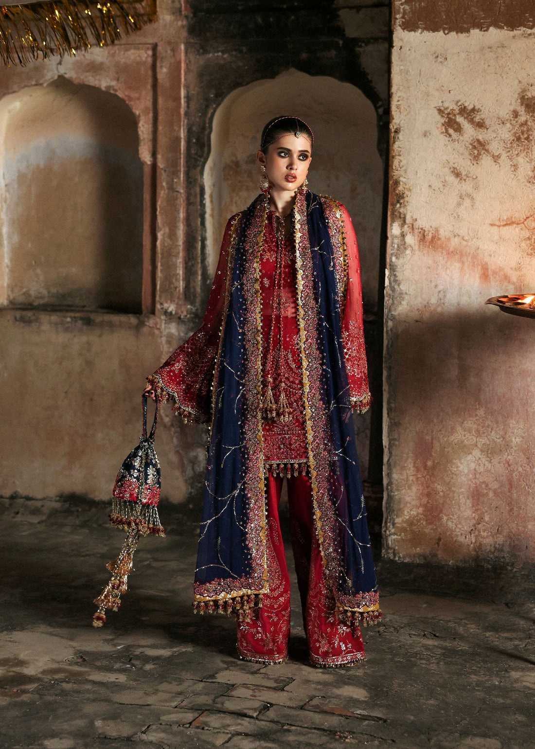 Hussain Rehar | Mussarat Festive 25 | Shahrbano by Hussain Rehar - Designer Dress  - Type : Ladies Clothes - Available at Libayah - 100% Original 