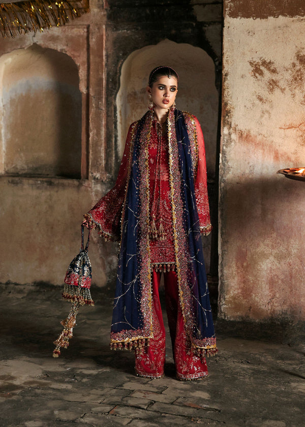 Hussain Rehar | Mussarat Festive 25 | Shahrbano by Hussain Rehar - Designer Dress  - Type : Ladies Clothes - Available at Libayah - 100% Original 