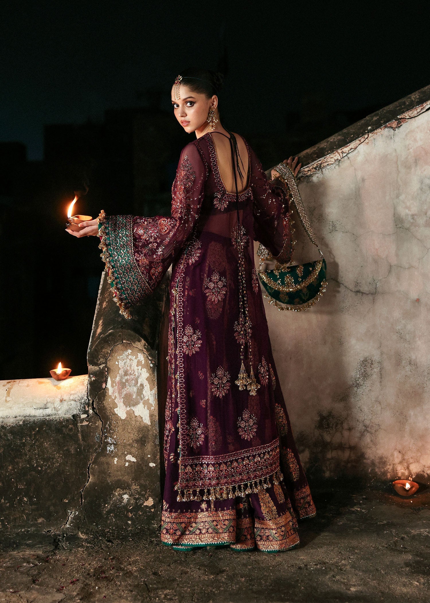 Hussain Rehar | Mussarat Festive 25 | Ghazal by Hussain Rehar - Designer Dress  - Type : Ladies Clothes - Available at Libayah - 100% Original 