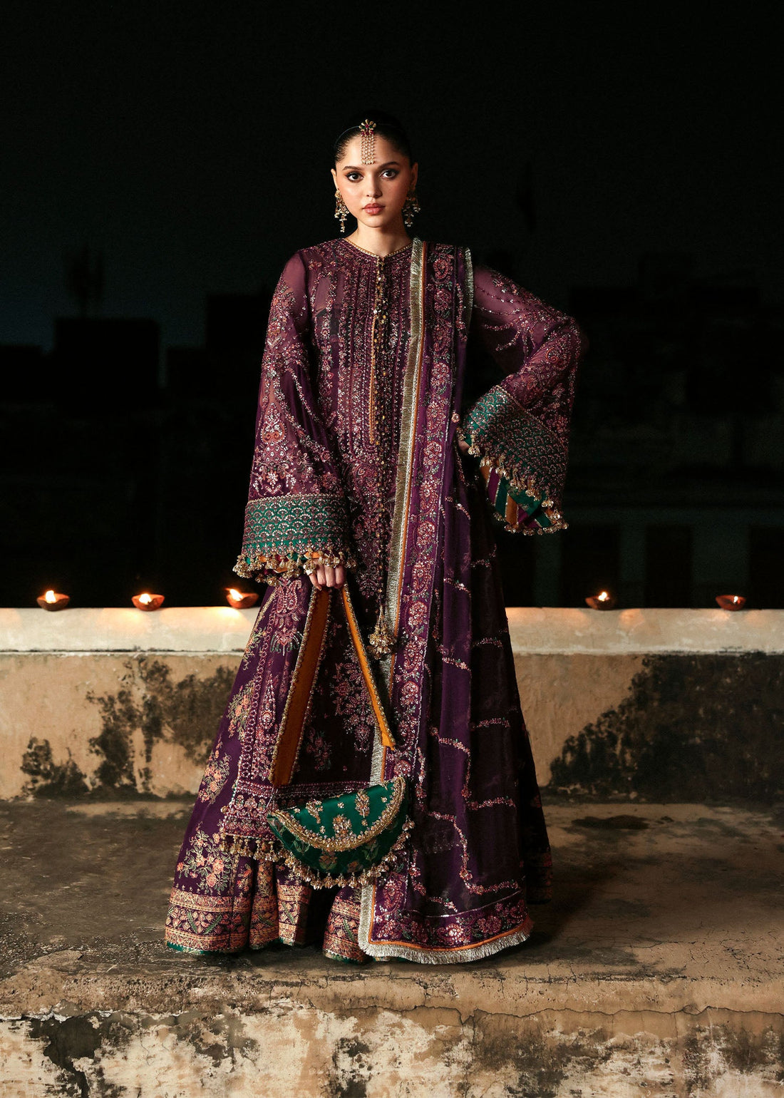 Hussain Rehar | Mussarat Festive 25 | Ghazal by Hussain Rehar - Designer Dress  - Type : Ladies Clothes - Available at Libayah - 100% Original 