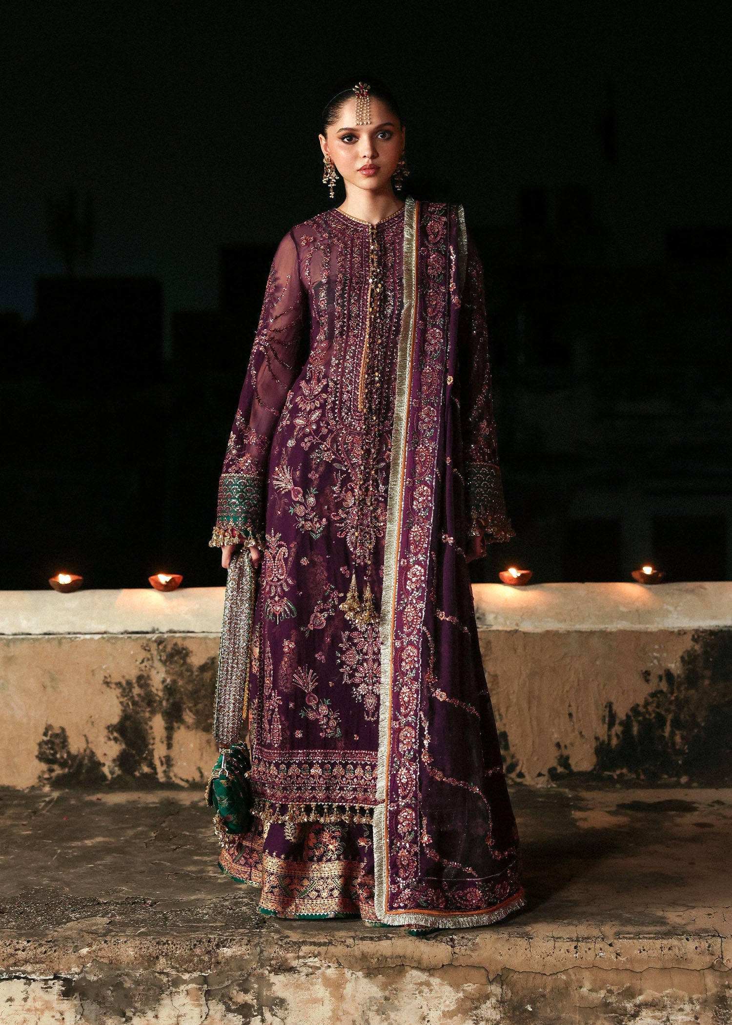 Hussain Rehar | Mussarat Festive 25 | Ghazal by Hussain Rehar - Designer Dress  - Type : Ladies Clothes - Available at Libayah - 100% Original 