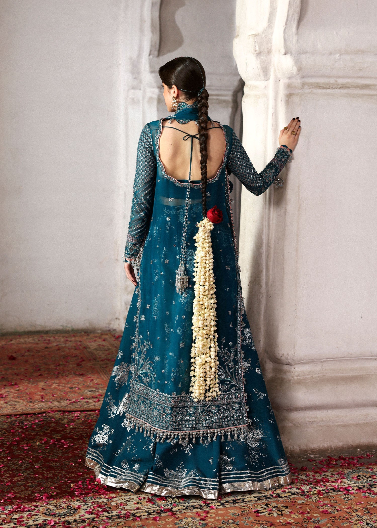 Hussain Rehar | Mussarat Festive 25 | Zebunisa by Hussain Rehar - Designer Dress  - Type : Ladies Clothes - Available at Libayah - 100% Original 