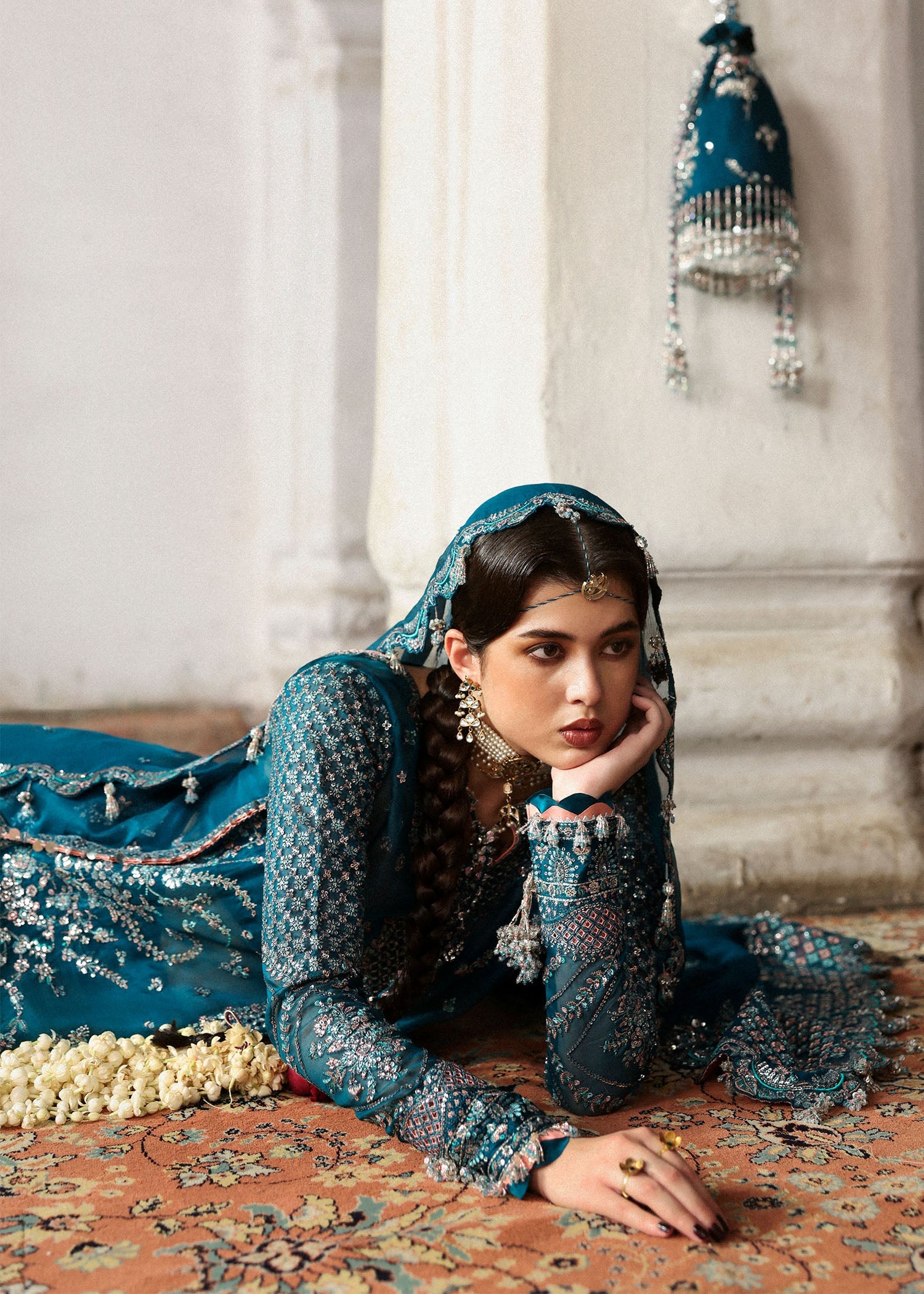 Hussain Rehar | Mussarat Festive 25 | Zebunisa by Hussain Rehar - Designer Dress  - Type : Ladies Clothes - Available at Libayah - 100% Original 