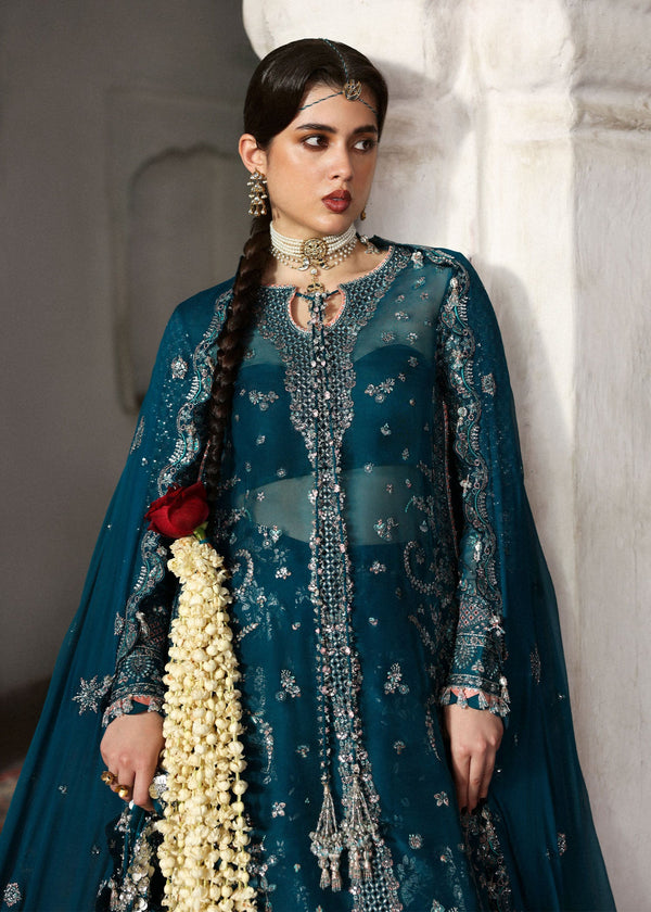 Hussain Rehar | Mussarat Festive 25 | Zebunisa by Hussain Rehar - Designer Dress  - Type : Ladies Clothes - Available at Libayah - 100% Original 