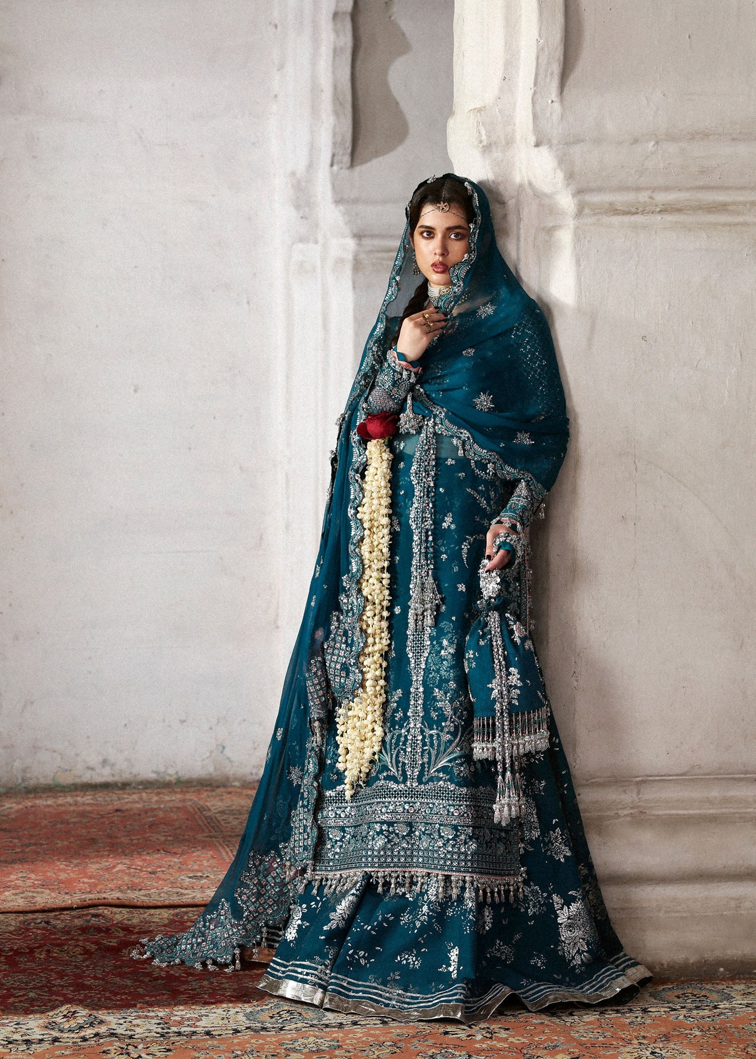 Hussain Rehar | Mussarat Festive 25 | Zebunisa by Hussain Rehar - Designer Dress  - Type : Ladies Clothes - Available at Libayah - 100% Original 