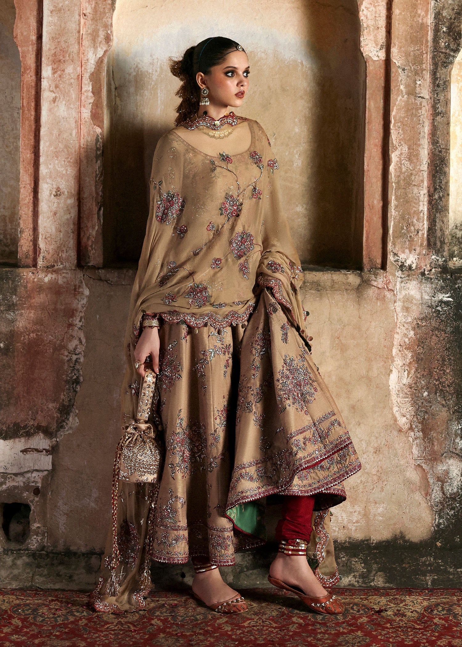 Hussain Rehar | Mussarat Festive 25 | Mahvash by Hussain Rehar - Designer Dress  - Type : Ladies Clothes - Available at Libayah - 100% Original 