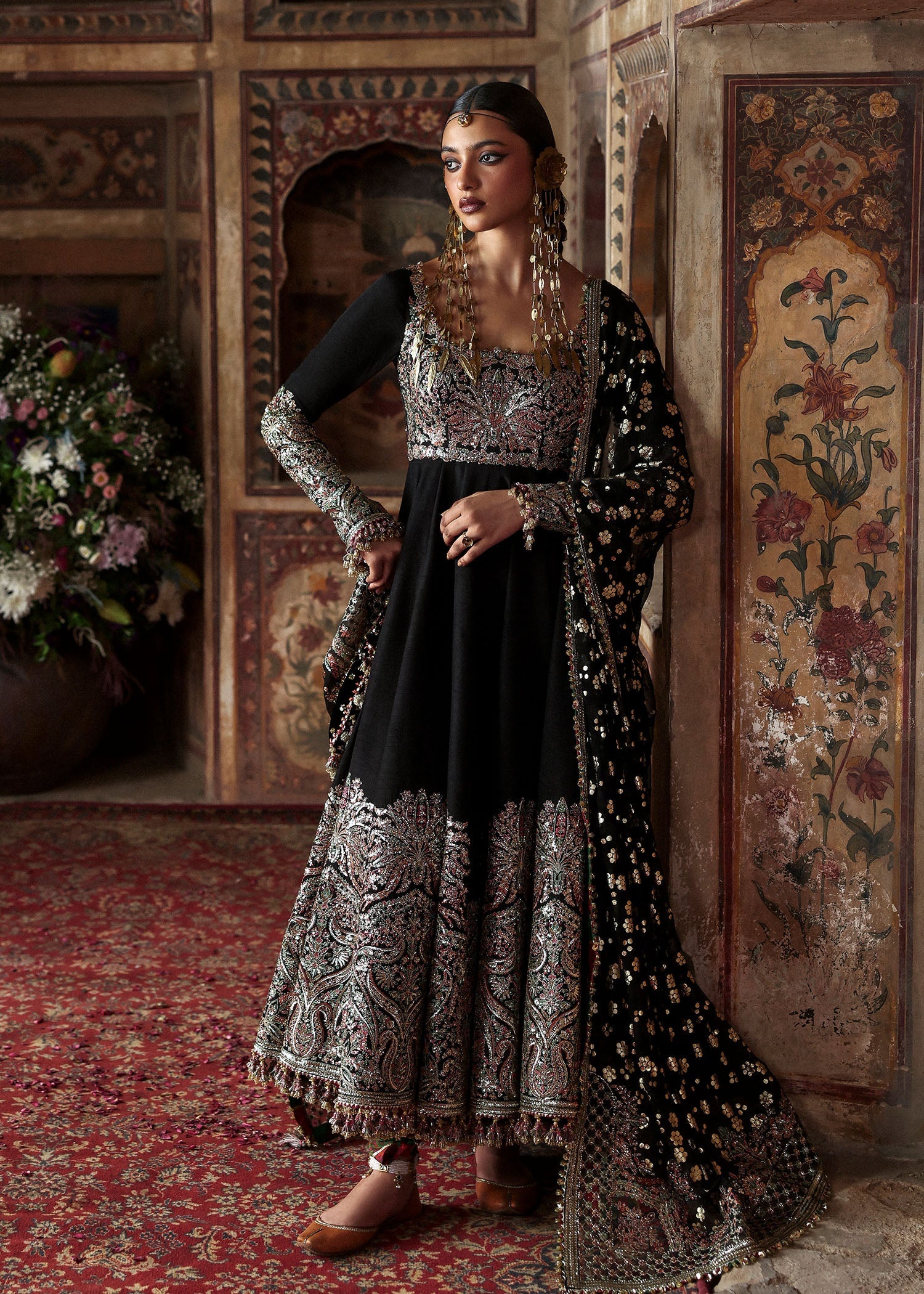 Hussain Rehar | Mussarat Festive 25 | Noor Jehan by Hussain Rehar - Designer Dress  - Type : Ladies Clothes - Available at Libayah - 100% Original 