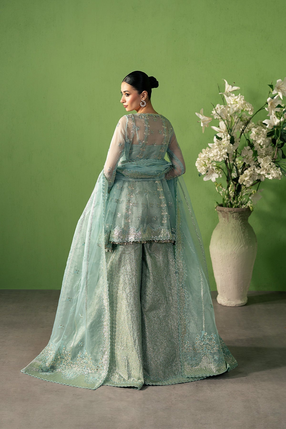 Ayzel | Pehli Nazar 25 | Zarbaaf by Ayzel - Designer Dress  - Type : Ladies Clothes - Available at Libayah - 100% Original 