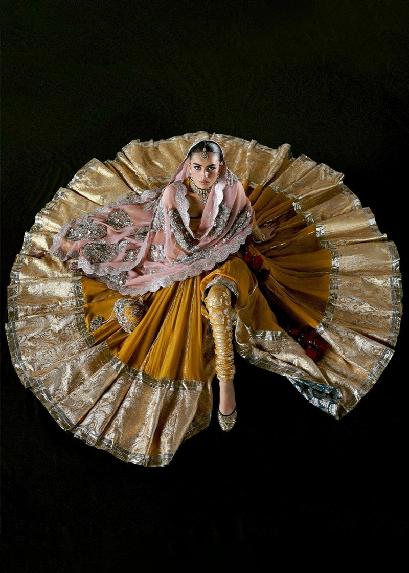 Hussain Rehar | Dilruba Bridals | Elika by Hussain Rehar - Designer Dress  - Type : Ladies Clothes - Available at Libayah - 100% Original 