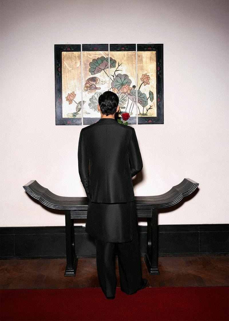 Hussain Rehar | The Scent Luxury Pret 25 | Nuvor by Hussain Rehar - Designer Dress  - Type : MensWear - Available at Libayah - 100% Original 