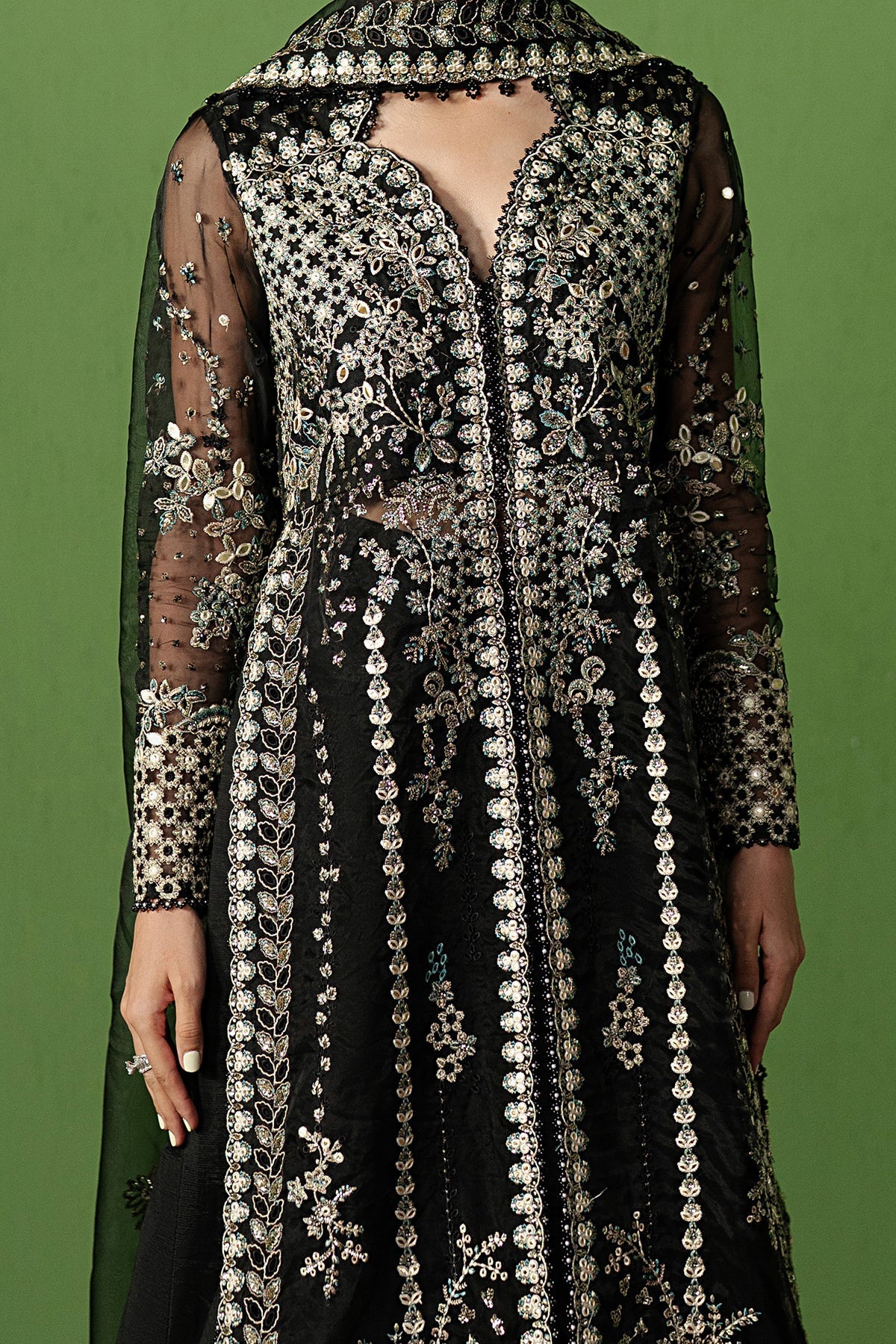 Ayzel | Pehli Nazar 25 | Manzar by Ayzel - Designer Dress  - Type : Ladies Clothes - Available at Libayah - 100% Original 