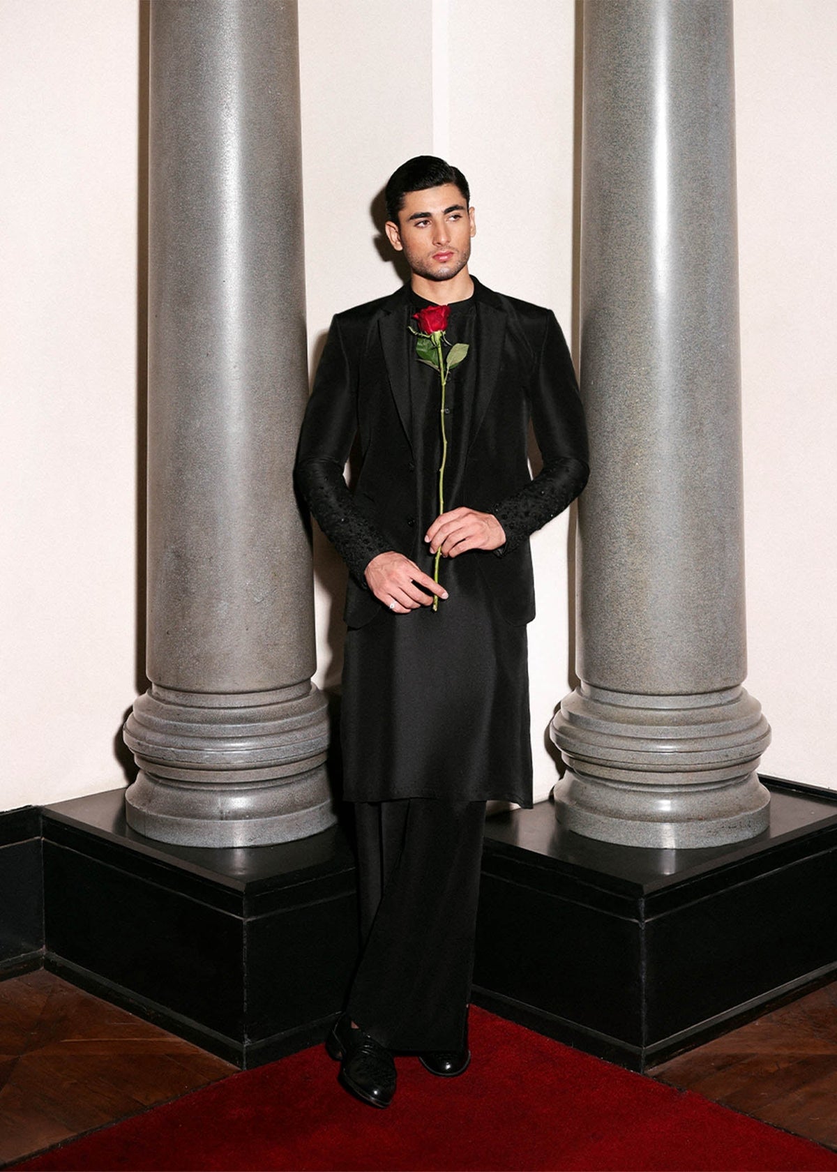 Hussain Rehar | The Scent Luxury Pret 25 | Nuvor by Hussain Rehar - Designer Dress  - Type : MensWear - Available at Libayah - 100% Original 