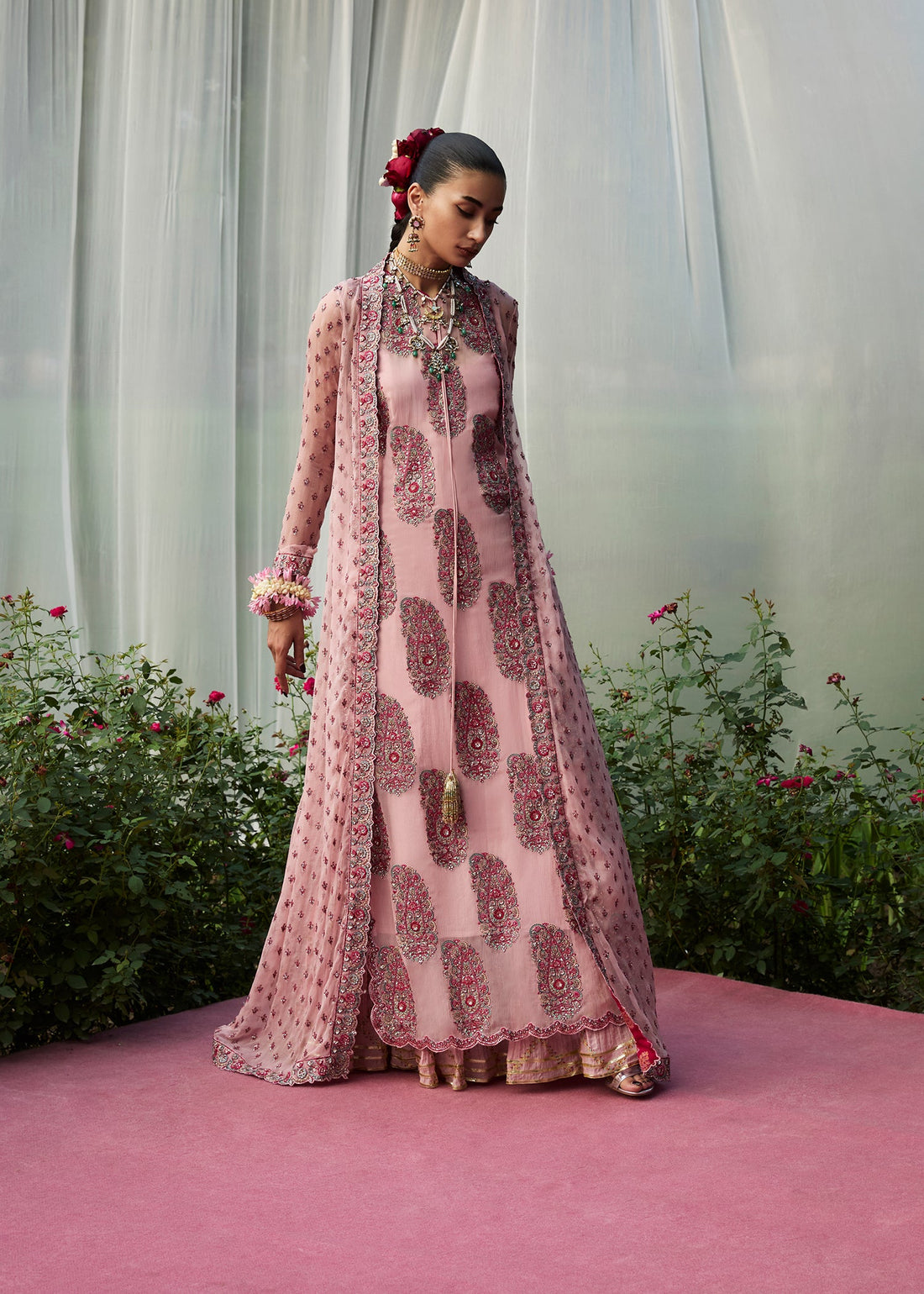 Hussain Rehar | Festive Pret'25 | Havena by Hussain Rehar - Designer Dress  - Type : Luxury Pret - Available at Libayah - 100% Original 