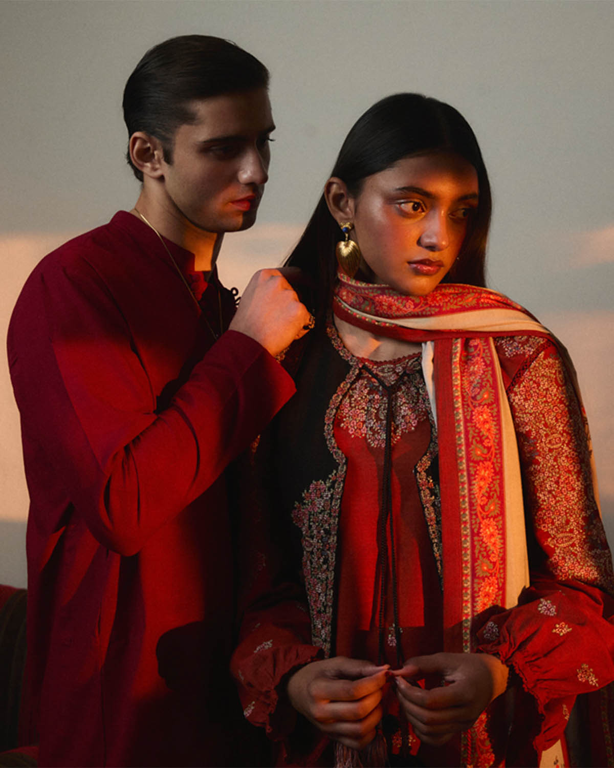 Jugnu | Winter Edit 24 | AURELIA by Jugnu - Designer Dress - Type: Ladies Clothes - Available at Libayah - 100% Original