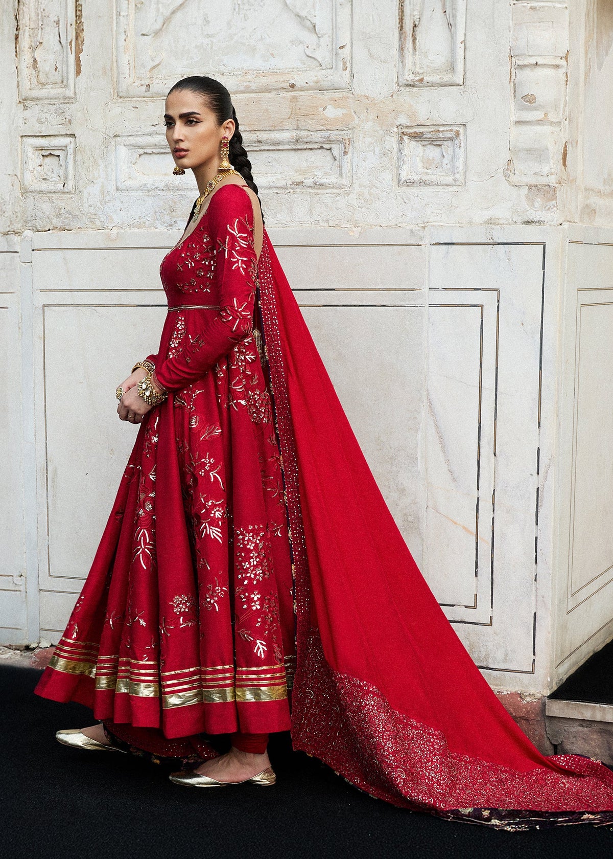 Hussain Rehar | Festive Pret'25 | Gulrukh by Hussain Rehar - Designer Dress  - Type : Luxury Pret - Available at Libayah - 100% Original 