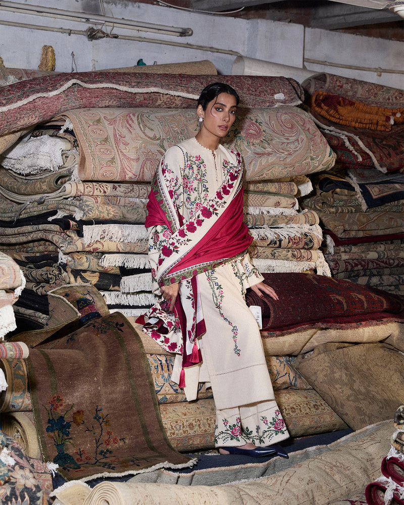 Jugnu | Karandi 25 | Zura by Jugnu - Designer Dress  - Type : Ladies Clothes - Available at Libayah - 100% Original 