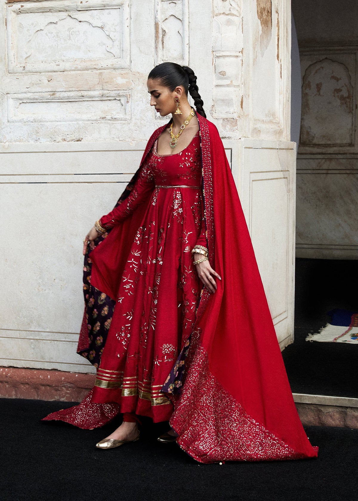 Hussain Rehar | Festive Pret'25 | Gulrukh by Hussain Rehar - Designer Dress  - Type : Luxury Pret - Available at Libayah - 100% Original 