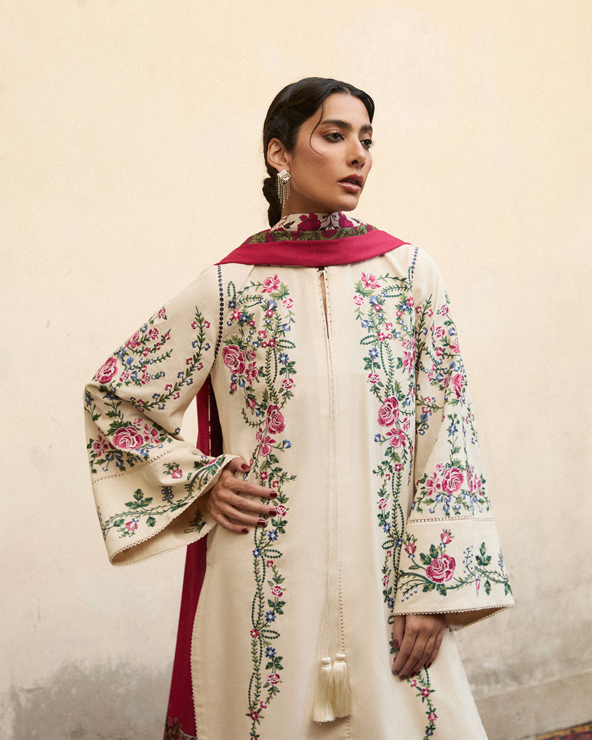 Jugnu | Karandi 25 | Zura by Jugnu - Designer Dress  - Type : Ladies Clothes - Available at Libayah - 100% Original 